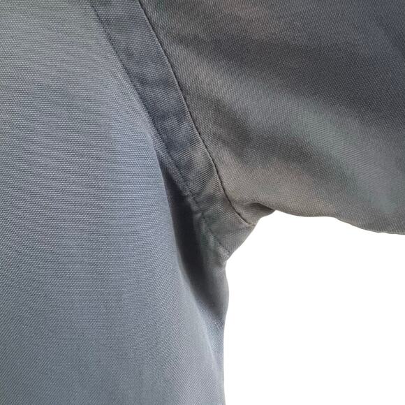 Ralph Lauren Shirt Men’s Medium Custom Fit Button Down Long Sleeve Silk Blend - Picture 5 of 6